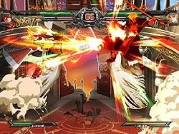 Guilty Gear XX Slash (Japan) screen shot game playing